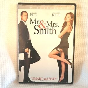 Mr. & Mrs. Smith DVD Starring Brad Pitt And Angelina Jolie Rated PG-13
